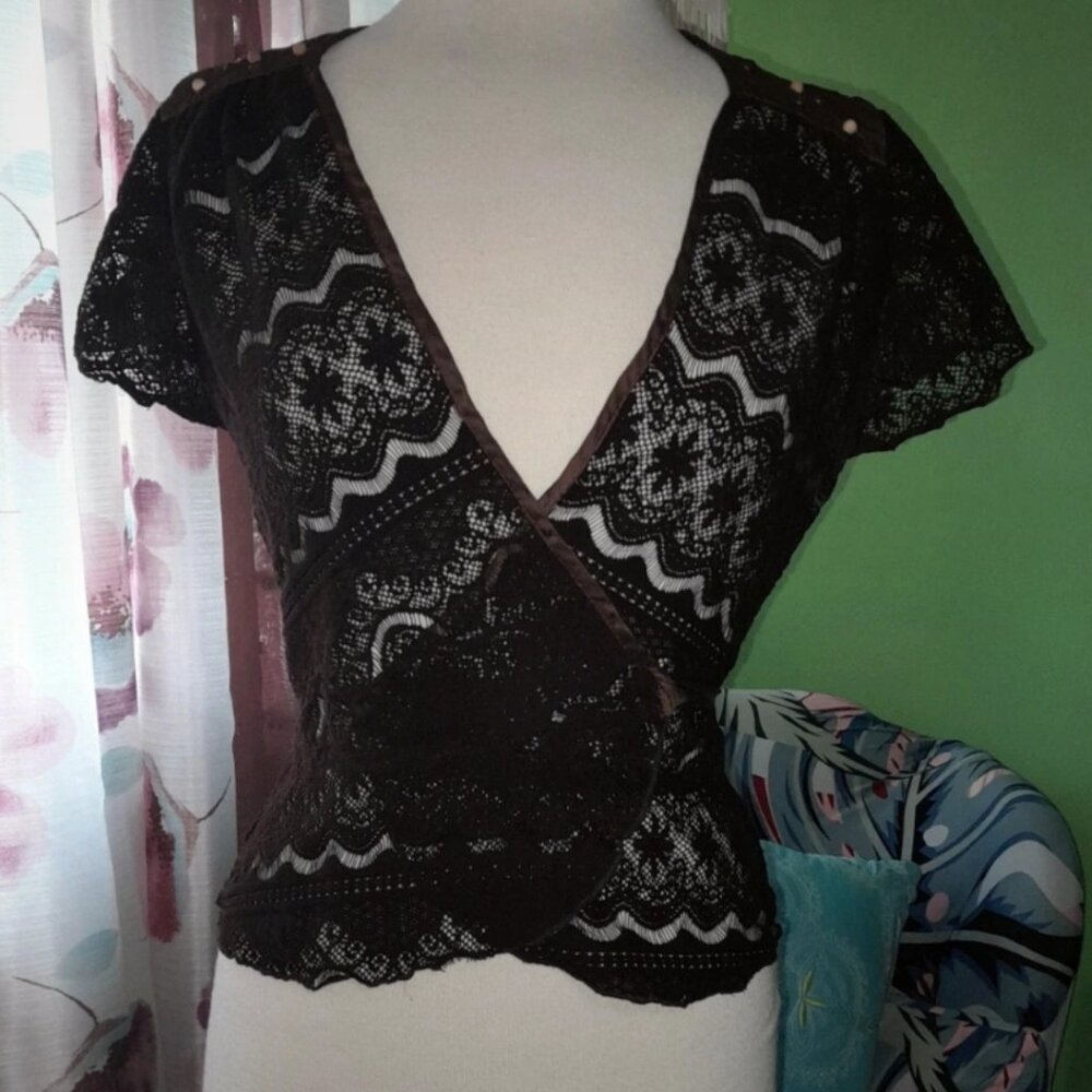 Sheer Lace Top